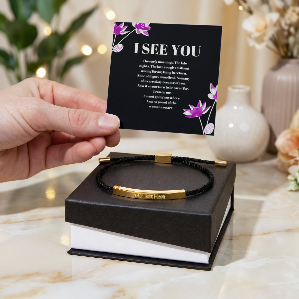 Personalized Engraved Bracelet | ATimeless Keepsake