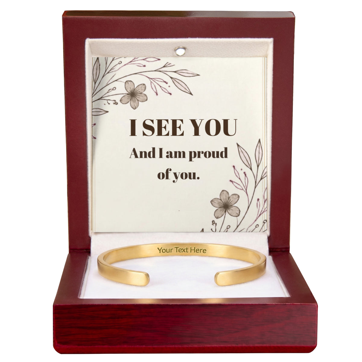Personalized Engraved Cuff Bracelet | A Timeless Keepsake