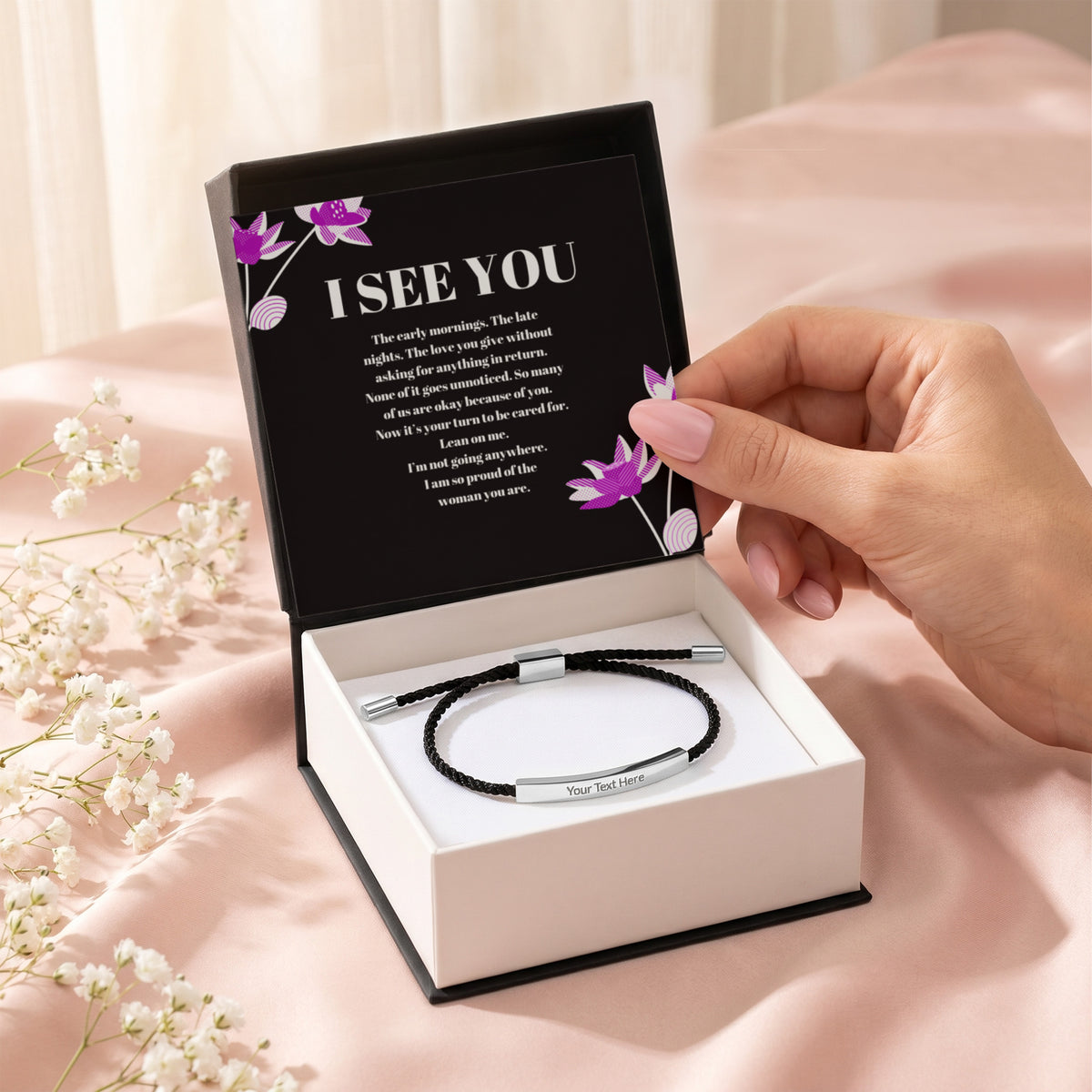 Personalized Engraved Bracelet | ATimeless Keepsake