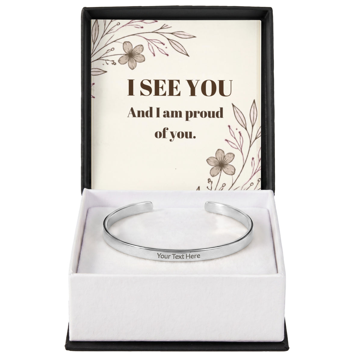 Personalized Engraved Cuff Bracelet | A Timeless Keepsake