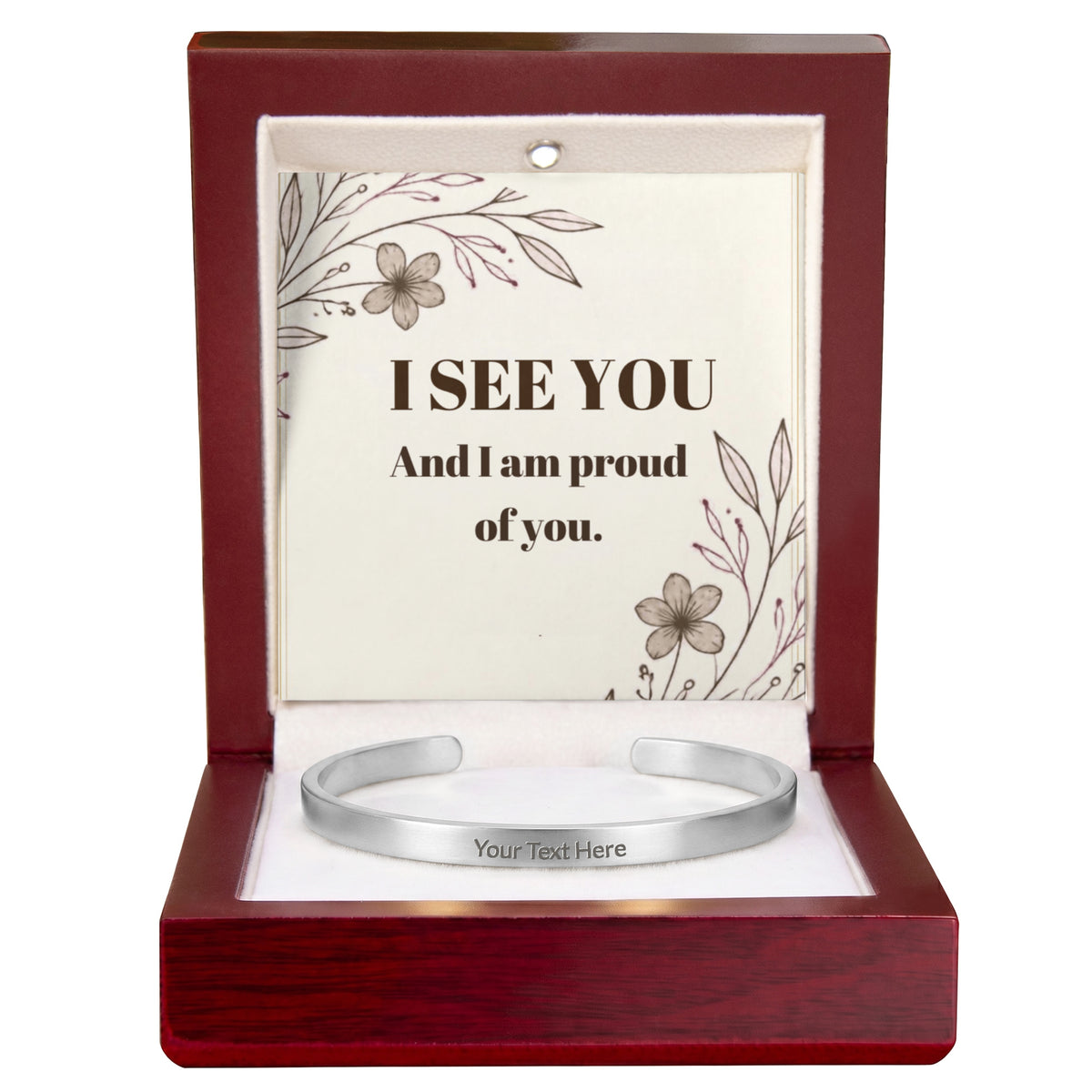 Personalized Engraved Cuff Bracelet | A Timeless Keepsake