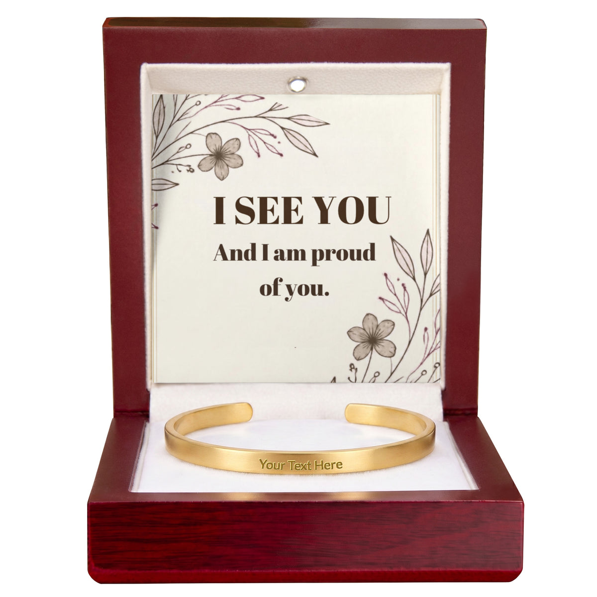 Personalized Engraved Cuff Bracelet | A Timeless Keepsake