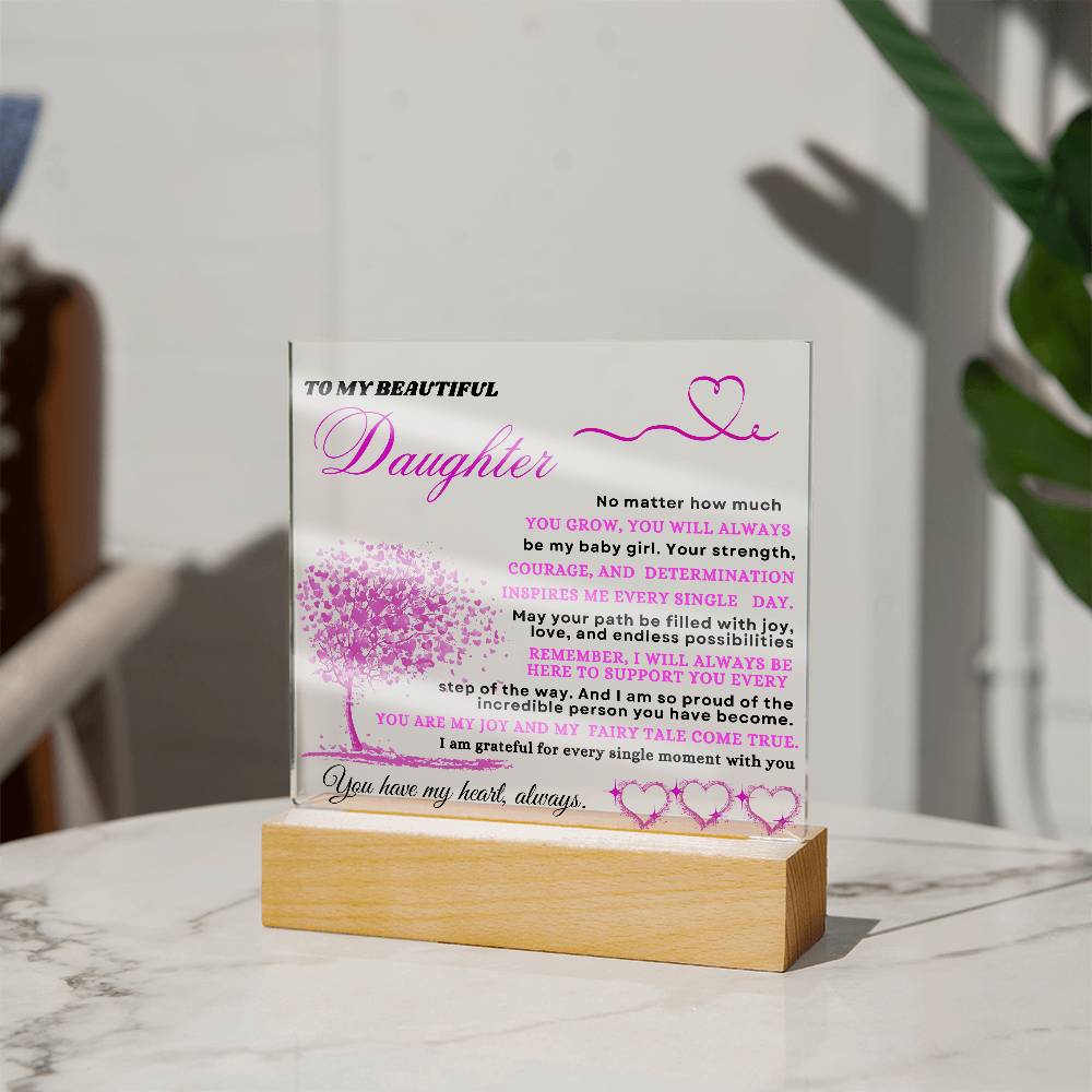 Square Acrylic Plaque